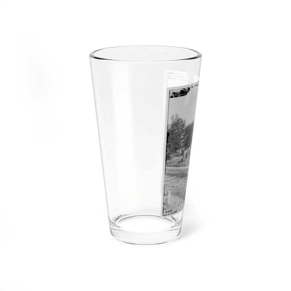 Atlanta, Ga. City Hall; Camp Of 2d Massachusetts Infantry On The Grounds (U.S. Civil War) Pint Glass 16oz-Go Mug Yourself