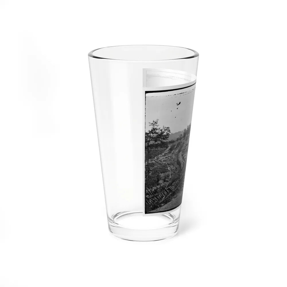 Atlanta, Ga. Confederate Palisades And Chevaux-De-Frise Near Potter House (U.S. Civil War) Pint Glass 16oz-Go Mug Yourself