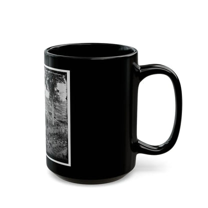 Atlanta, Ga. Confederate Palisades, On North Side Of City (U.S. Civil War) Black Coffee Mug-Go Mug Yourself