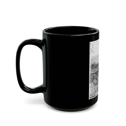 Atlanta, Ga. Gen. William T. Sherman On Horseback At Federal Fort No. 7 (U.S. Civil War) Black Coffee Mug-Go Mug Yourself