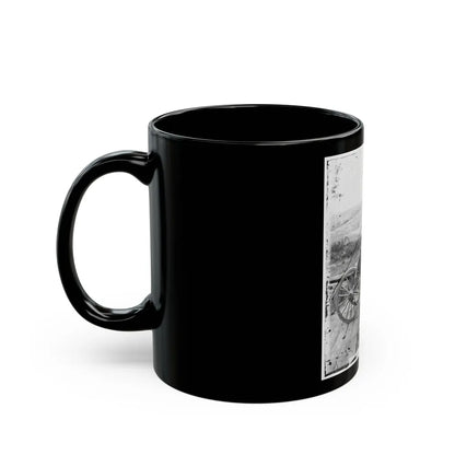 Atlanta, Ga. Gen. William T. Sherman On Horseback At Federal Fort No. 7 (U.S. Civil War) Black Coffee Mug-Go Mug Yourself