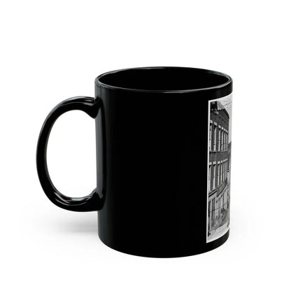 Atlanta, Ga. View On Whitehall Street (U.S. Civil War) Black Coffee Mug-Go Mug Yourself