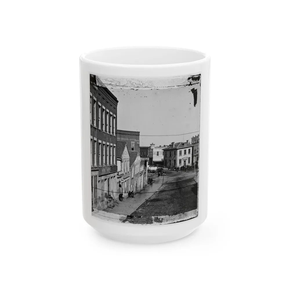 Atlanta, Ga. View On Whitehall Street (U.S. Civil War) White Coffee Mug-15oz-Go Mug Yourself