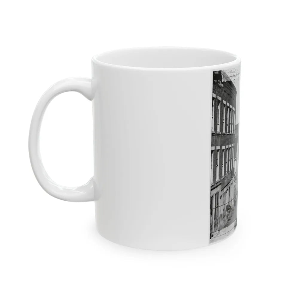 Atlanta, Ga. View On Whitehall Street (U.S. Civil War) White Coffee Mug-Go Mug Yourself