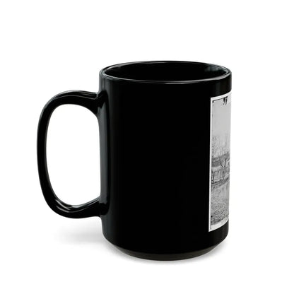 Atlanta, Georgia. Burned Building (U.S. Civil War) Black Coffee Mug - Go Mug Yourself