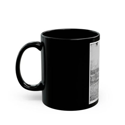 Atlanta, Georgia. Burned Building (U.S. Civil War) Black Coffee Mug - Go Mug Yourself