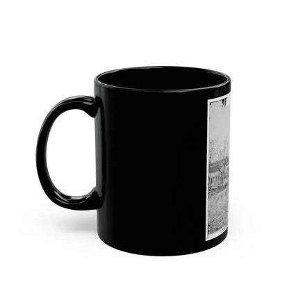 Atlanta, Georgia. Burned Building (U.S. Civil War) Black Coffee Mug - Go Mug Yourself