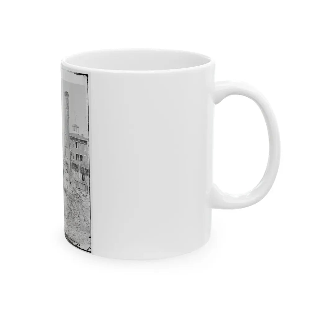 Atlanta, Georgia. Burned Building (U.S. Civil War) White Coffee Mug - Go Mug Yourself