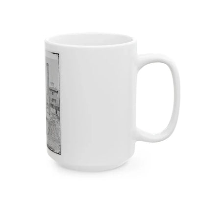 Atlanta, Georgia. Burned Building (U.S. Civil War) White Coffee Mug - Go Mug Yourself