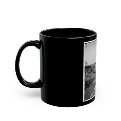 Atlanta, Georgia. Confederate Fort In Front Of Atlanta-2 (U.S. Civil War) Black Coffee Mug - Go Mug Yourself