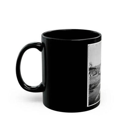 Atlanta, Georgia. Confederate Fort In Front Of Atlanta-3 (U.S. Civil War) Black Coffee Mug - Go Mug Yourself