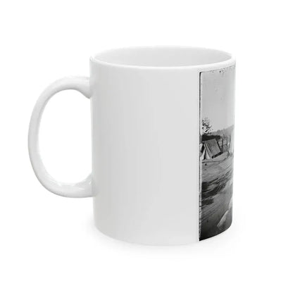 Atlanta, Georgia. Confederate Fort In Front Of Atlanta-3 (U.S. Civil War) White Coffee Mug - Go Mug Yourself