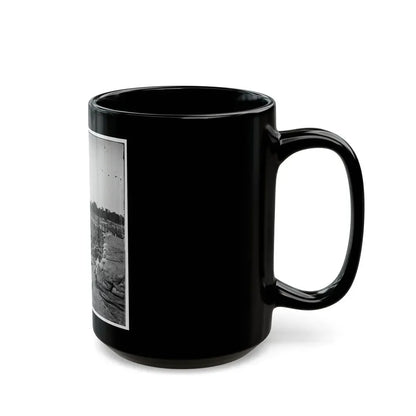 Atlanta, Georgia. Confederate Fort In Front Of Atlanta (U.S. Civil War) Black Coffee Mug - Go Mug Yourself