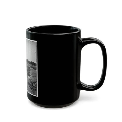 Atlanta, Georgia. Confederate Fort In Front Of Atlanta (U.S. Civil War) Black Coffee Mug - Go Mug Yourself