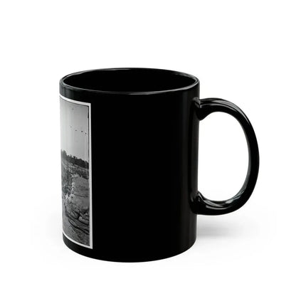 Atlanta, Georgia. Confederate Fort In Front Of Atlanta (U.S. Civil War) Black Coffee Mug - Go Mug Yourself