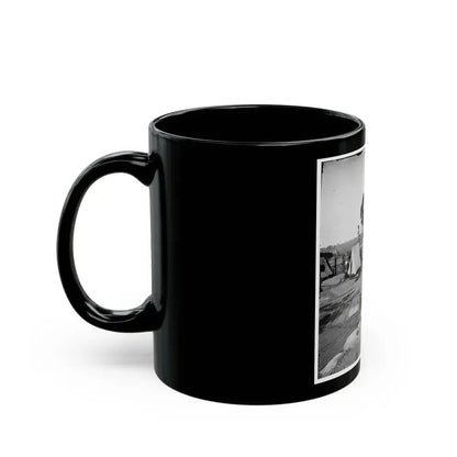 Atlanta, Georgia. Confederate Fort In Front Of Atlanta (U.S. Civil War) Black Coffee Mug - Go Mug Yourself