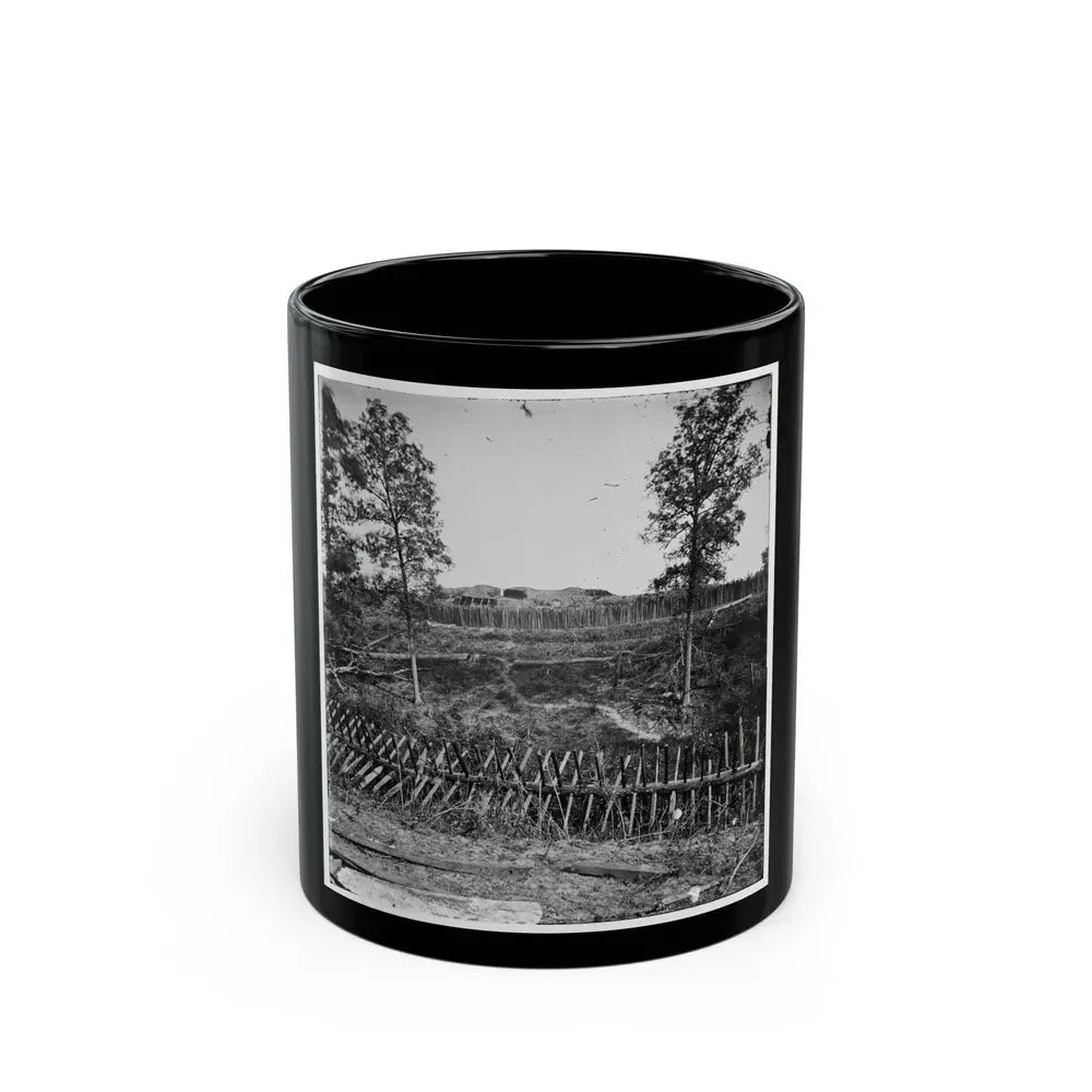 Atlanta, Georgia. Confederate Fortifications(2) (U.S. Civil War) Black Coffee Mug 11oz - Go Mug Yourself