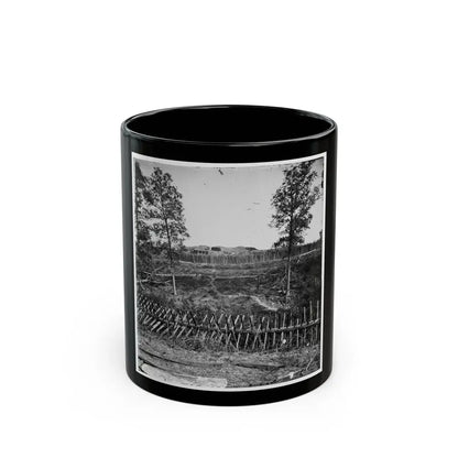 Atlanta, Georgia. Confederate Fortifications(2) (U.S. Civil War) Black Coffee Mug 11oz - Go Mug Yourself