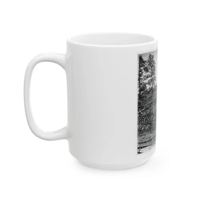 Atlanta, Georgia. Confederate Fortifications(2) (U.S. Civil War) White Coffee Mug - Go Mug Yourself
