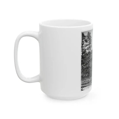 Atlanta, Georgia. Confederate Fortifications(2) (U.S. Civil War) White Coffee Mug - Go Mug Yourself