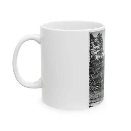 Atlanta, Georgia. Confederate Fortifications(2) (U.S. Civil War) White Coffee Mug - Go Mug Yourself