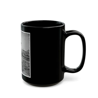 Atlanta, Georgia. Confederate Fortifications (Shown Is George N. Barnard, Photographer And His Dark Room) (U.S. Civil War) Black Coffee Mug - Go Mug Yourself