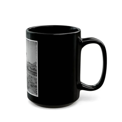 Atlanta, Georgia. Confederate Fortifications (Shown Is George N. Barnard, Photographer And His Dark Room) (U.S. Civil War) Black Coffee Mug - Go Mug Yourself
