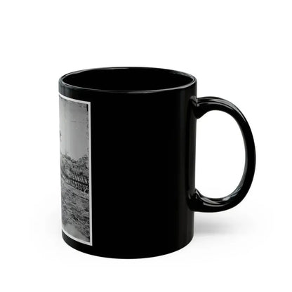 Atlanta, Georgia. Confederate Fortifications (Shown Is George N. Barnard, Photographer And His Dark Room) (U.S. Civil War) Black Coffee Mug - Go Mug Yourself