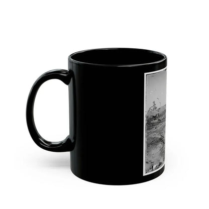 Atlanta, Georgia. Confederate Fortifications (Shown Is George N. Barnard, Photographer And His Dark Room) (U.S. Civil War) Black Coffee Mug - Go Mug Yourself