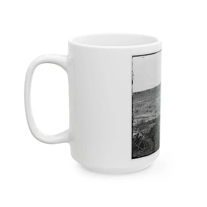 Atlanta, Georgia. Confederate Fortifications (U.S. Civil War) White Coffee Mug - Go Mug Yourself