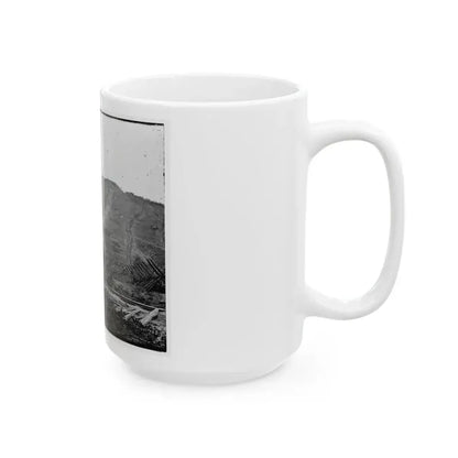 Atlanta, Georgia. Confederate Fortifications (U.S. Civil War) White Coffee Mug - Go Mug Yourself