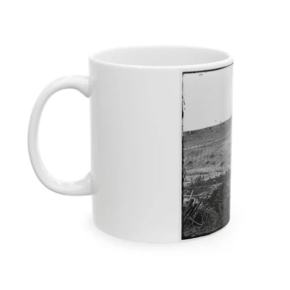 Atlanta, Georgia. Confederate Fortifications (U.S. Civil War) White Coffee Mug - Go Mug Yourself