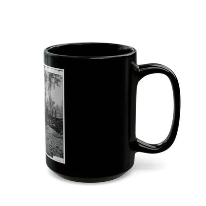 Atlanta, Georgia. Federal Picket Post Shortly Before The Battle Of July 22 (U.S. Civil War) Black Coffee Mug - Go Mug Yourself