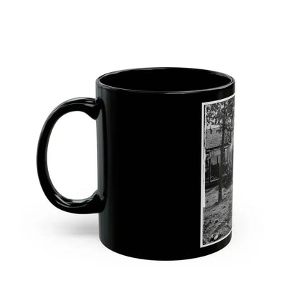 Atlanta, Georgia. Federal Picket Post Shortly Before The Battle Of July 22 (U.S. Civil War) Black Coffee Mug - Go Mug Yourself