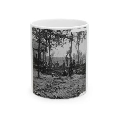Atlanta, Georgia. Federal Picket Post Shortly Before The Battle Of July 22 (U.S. Civil War) White Coffee Mug 11oz - Go Mug Yourself