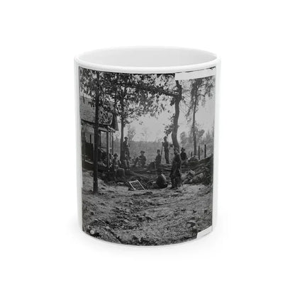 Atlanta, Georgia. Federal Picket Post Shortly Before The Battle Of July 22 (U.S. Civil War) White Coffee Mug 11oz - Go Mug Yourself