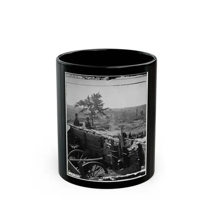 Atlanta, Georgia. Federal Troops In Confederate Fort (U.S. Civil War) Black Coffee Mug 11oz - Go Mug Yourself
