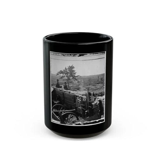 Atlanta, Georgia. Federal Troops In Confederate Fort (U.S. Civil War) Black Coffee Mug 15oz - Go Mug Yourself