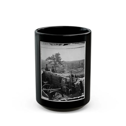 Atlanta, Georgia. Federal Troops In Confederate Fort (U.S. Civil War) Black Coffee Mug - Go Mug Yourself