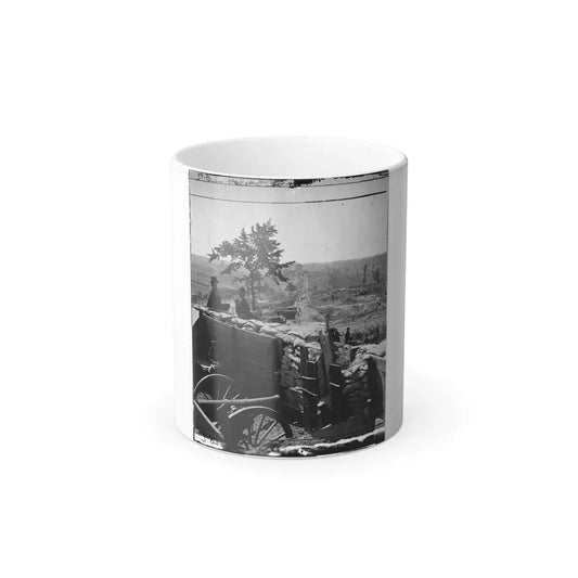 Atlanta, Georgia. Federal Troops in Confederate Fort (U.S. Civil War) Color Changing Coffee Mug 11oz Default Title 11oz - Go Mug Yourself