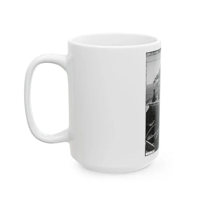 Atlanta, Georgia. Federal Troops In Confederate Fort (U.S. Civil War) White Coffee Mug - Go Mug Yourself