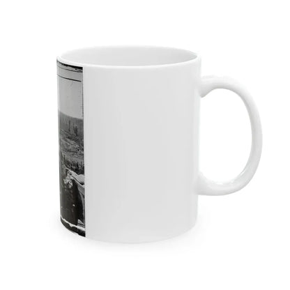 Atlanta, Georgia. Federal Troops In Confederate Fort (U.S. Civil War) White Coffee Mug - Go Mug Yourself