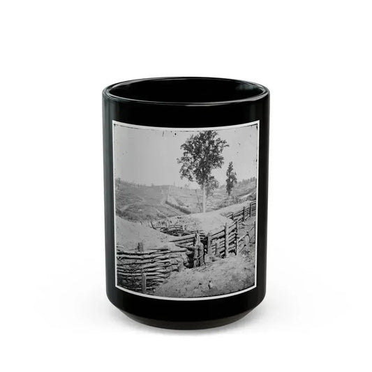 Atlanta, Georgia. Fortifications-2 (U.S. Civil War) Black Coffee Mug 15oz - Go Mug Yourself