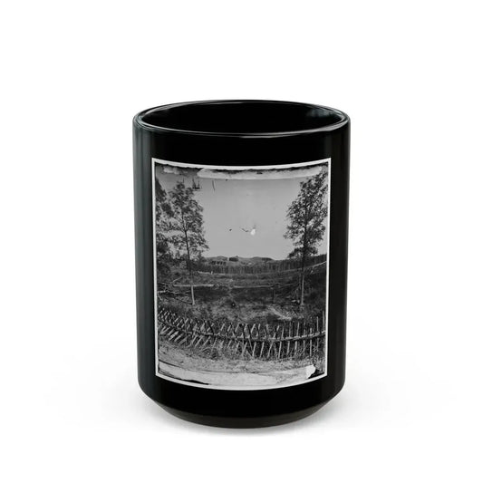 Atlanta, Georgia. Fortifications(2) (U.S. Civil War) Black Coffee Mug 15oz - Go Mug Yourself