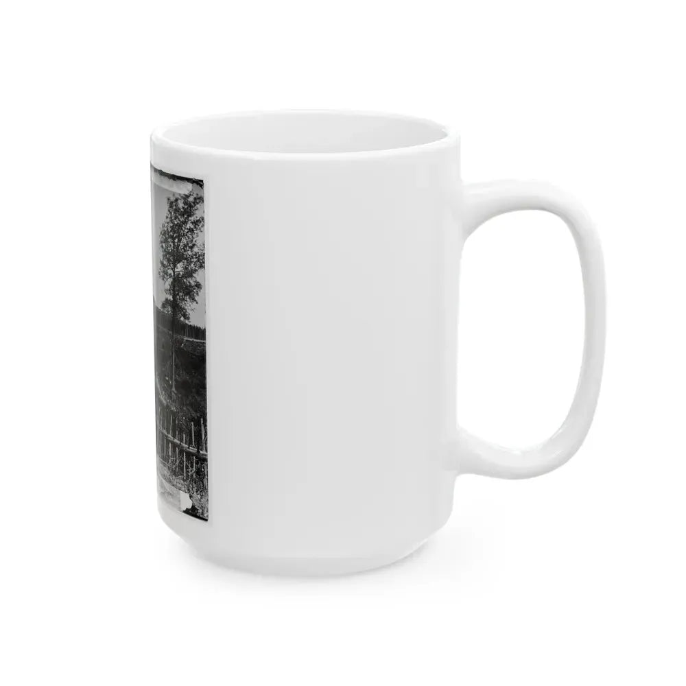 Atlanta, Georgia. Fortifications(2) (U.S. Civil War) White Coffee Mug - Go Mug Yourself