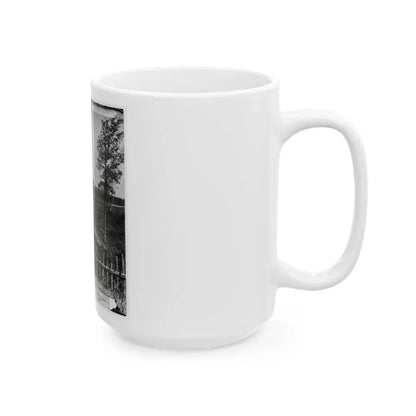 Atlanta, Georgia. Fortifications(2) (U.S. Civil War) White Coffee Mug - Go Mug Yourself