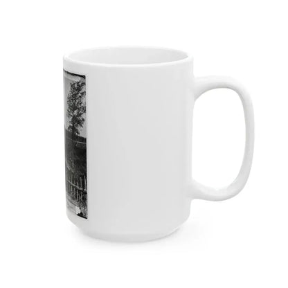 Atlanta, Georgia. Fortifications(2) (U.S. Civil War) White Coffee Mug - Go Mug Yourself