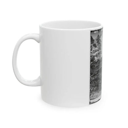 Atlanta, Georgia. Fortifications(2) (U.S. Civil War) White Coffee Mug - Go Mug Yourself