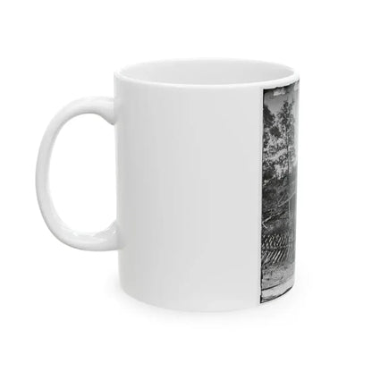 Atlanta, Georgia. Fortifications(2) (U.S. Civil War) White Coffee Mug - Go Mug Yourself