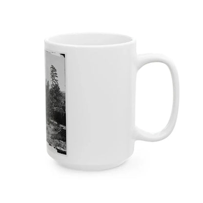 Atlanta, Georgia. Fortifications (U.S. Civil War) White Coffee Mug - Go Mug Yourself